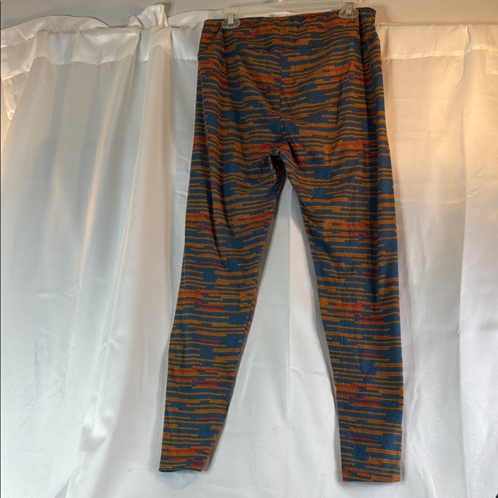 Multicolor Knit Patterned Pants - Picture 5 of 6